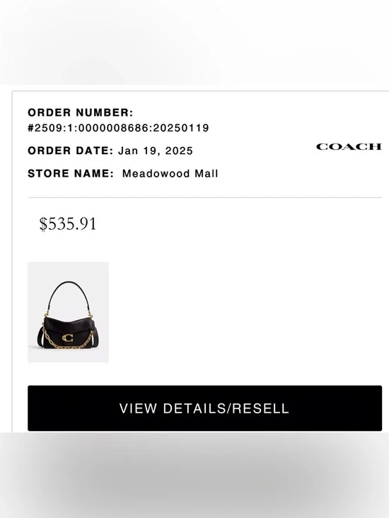 COACH TABBY SHOULDER BAG - Picture 7 of 7